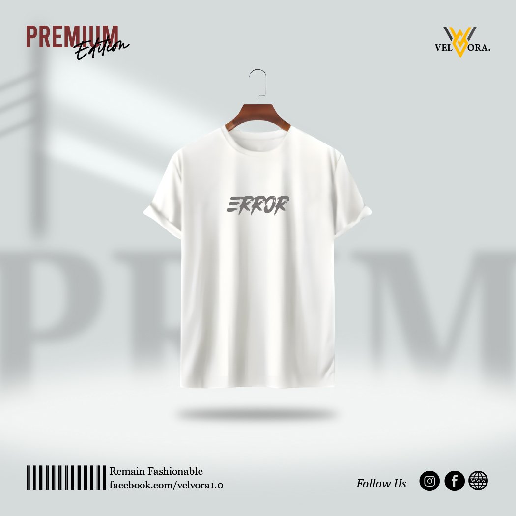 Premium Printed T-Shirt - Error - Image 3