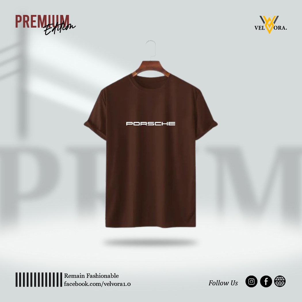 Premium Printed T-Shirt - Porsche - Image 3