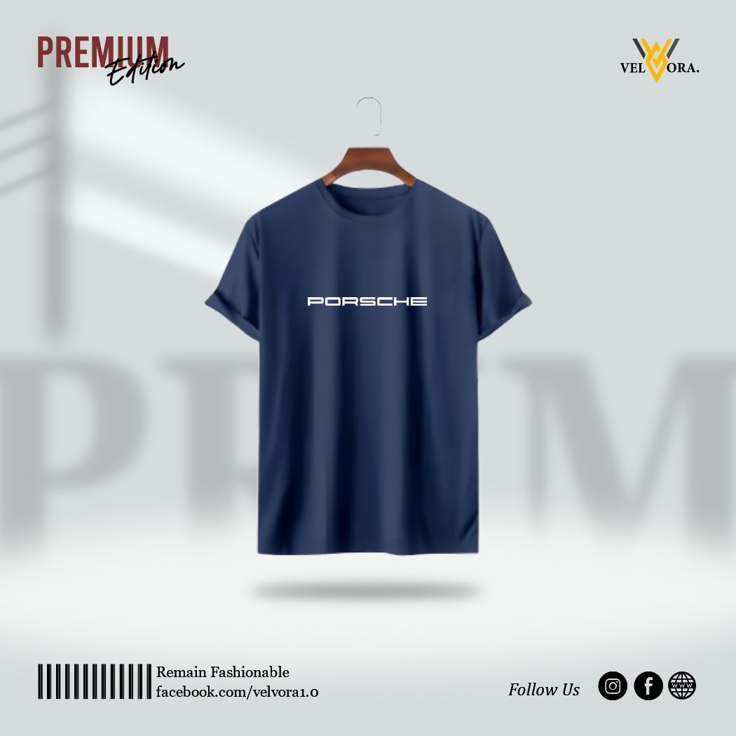 Premium Printed T-Shirt - Porsche - Image 5