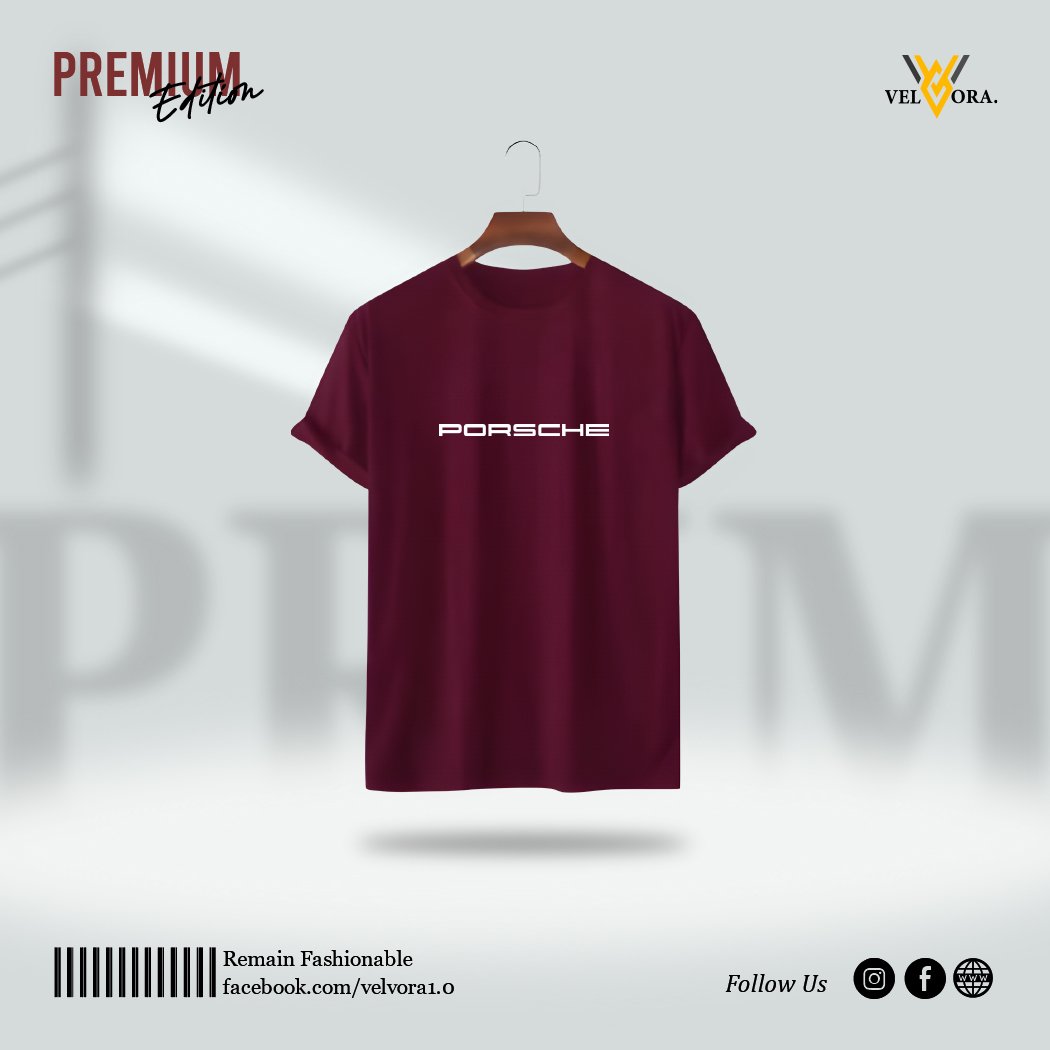 Premium Printed T-Shirt - Porsche - Image 6