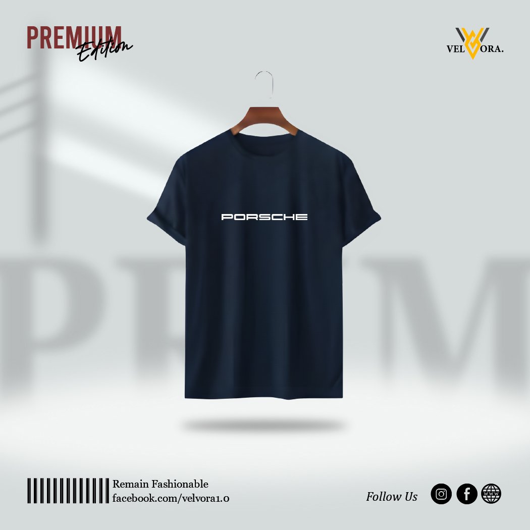 Premium Printed T-Shirt - Porsche - Image 8