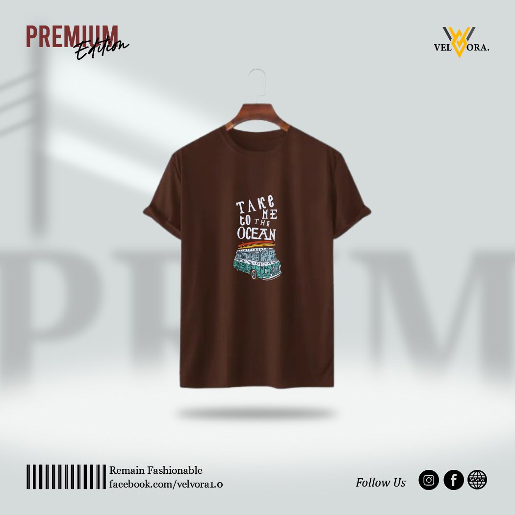 Premium Printed T-Shirt - Take Me To The Ocean - Image 6